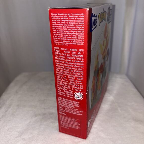 Mega Construx Pokemon Charmander's Fire-Type Spin Building Kit 81 pc NEW - Picture 5 of 7